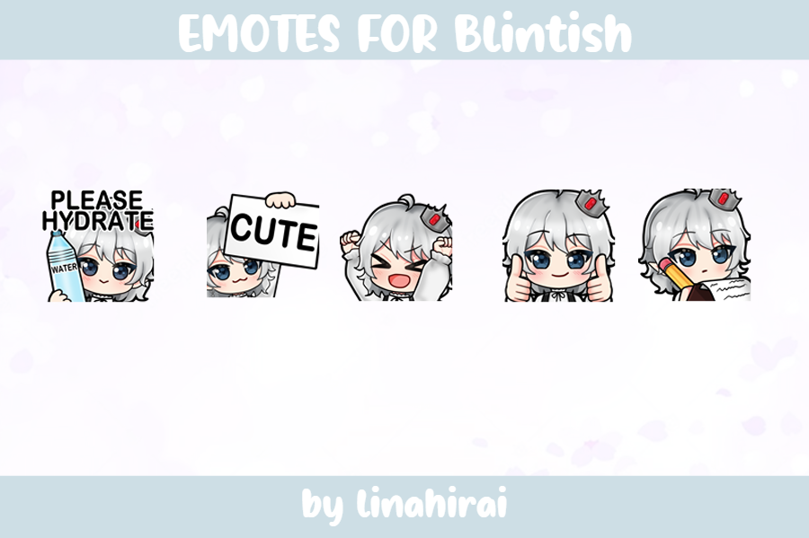 I just got my first set of emotes ^^