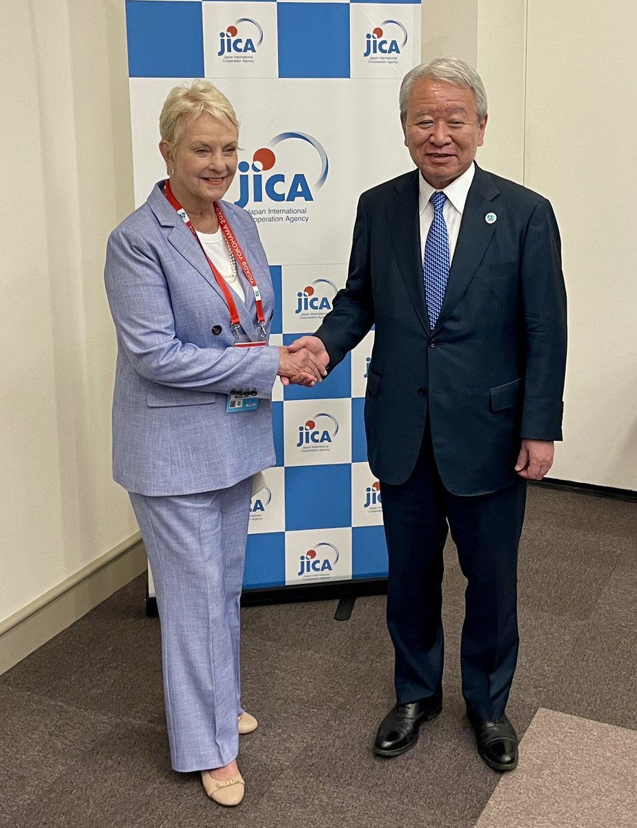 Excellent meeting with JICA President, Dr. Akihiko Tanaka.

Whether it's nutrition, school meals or empowering smallholder farmers, <a href="/WFP/">World Food Programme</a> and <a href="/jica_direct_en/">JICA - Japan International Cooperation Agency</a> are working hard to help millions of people to go from reliance to resilience. 

Thank you for your partnership 🇯🇵 🇺🇳