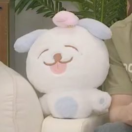 핑끼 므엉이 이마에 뽀뽀하고 있어