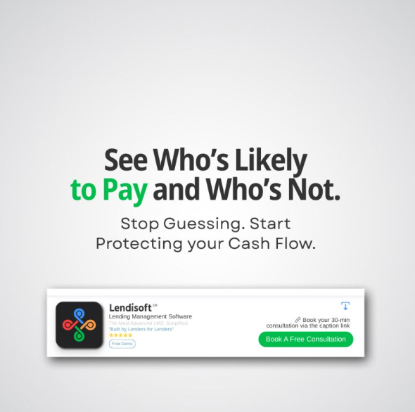 LendisoftLMS's tweet image. #lending #Lendisoft #LendingMadeSimple #InHouseFinancing #BHPH #CashFlowManagement #LendingSoftware #FintechSolutions #AIInLending #CreditRisk #LoanManagement #CollectionsSimplified #ProfitProtection #LenderCompliance