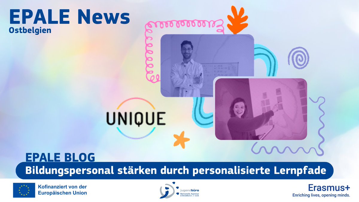 🌈 Inklusion beginnt beim Bildungspersonal

Wie inklusiv sind Ihre Kurse und Ihre Einrichtung? Das EU-Projekt UNIQUE unterstützt Lehrkräfte mit Assessment-Tools, personalisierten Lernpfaden und einem Toolkit.

👉 Alle Ressourcen entdecken: bit.ly/3JxKHyc