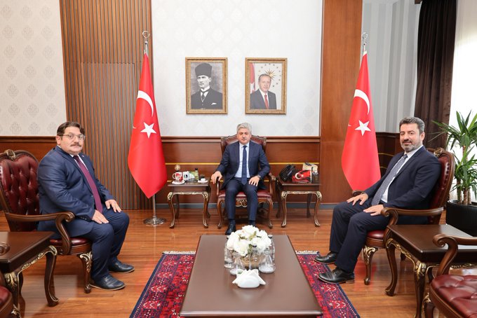 Sakarya Valisi Rahmi Doğan, Eğitim Genel Müdürü ile görüştü