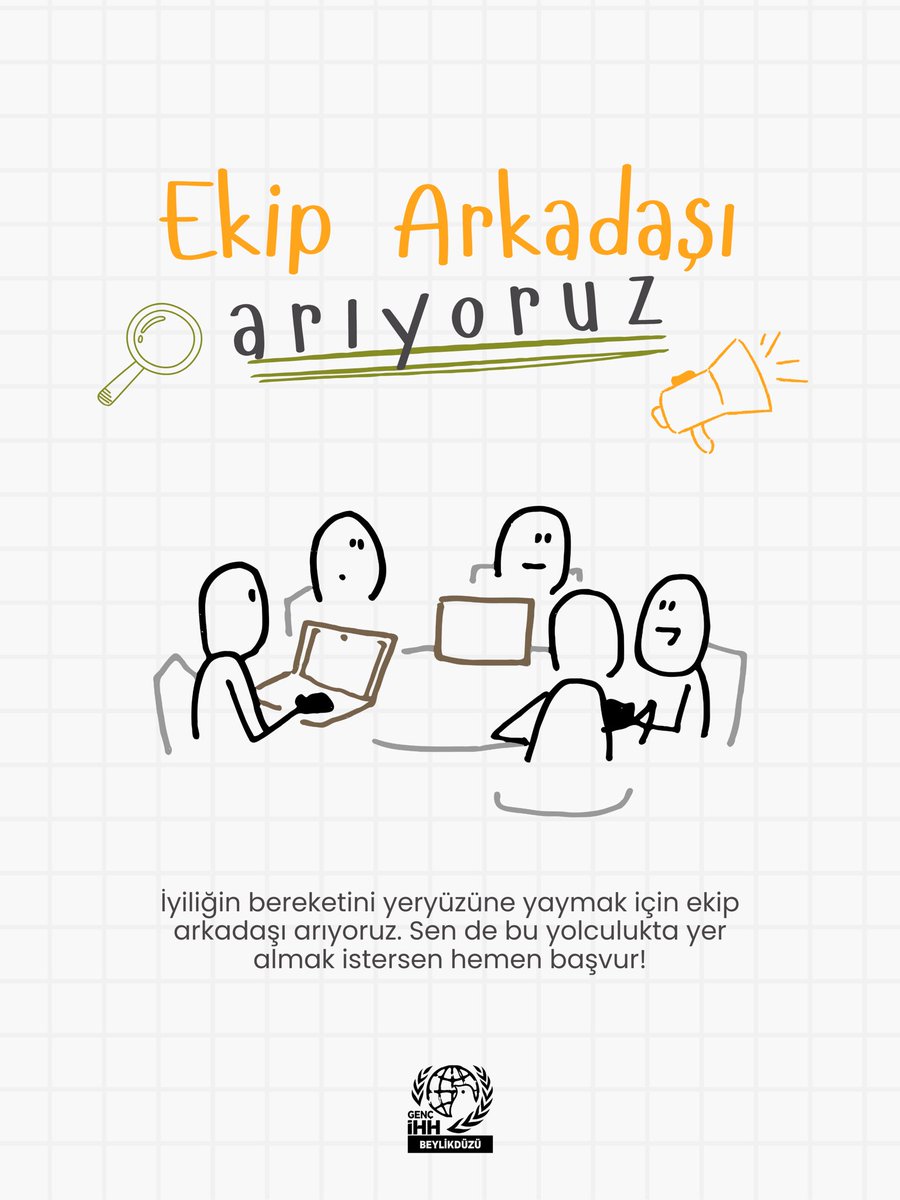Yeni dönemde ekibimize katılmak isteyen hanım gönüllülerimize duyurulur! 😍✨

💚Kayıt ve detaylı bilgi için form👇🏻
forms.gle/5Gx3Z5oopxGpfn…