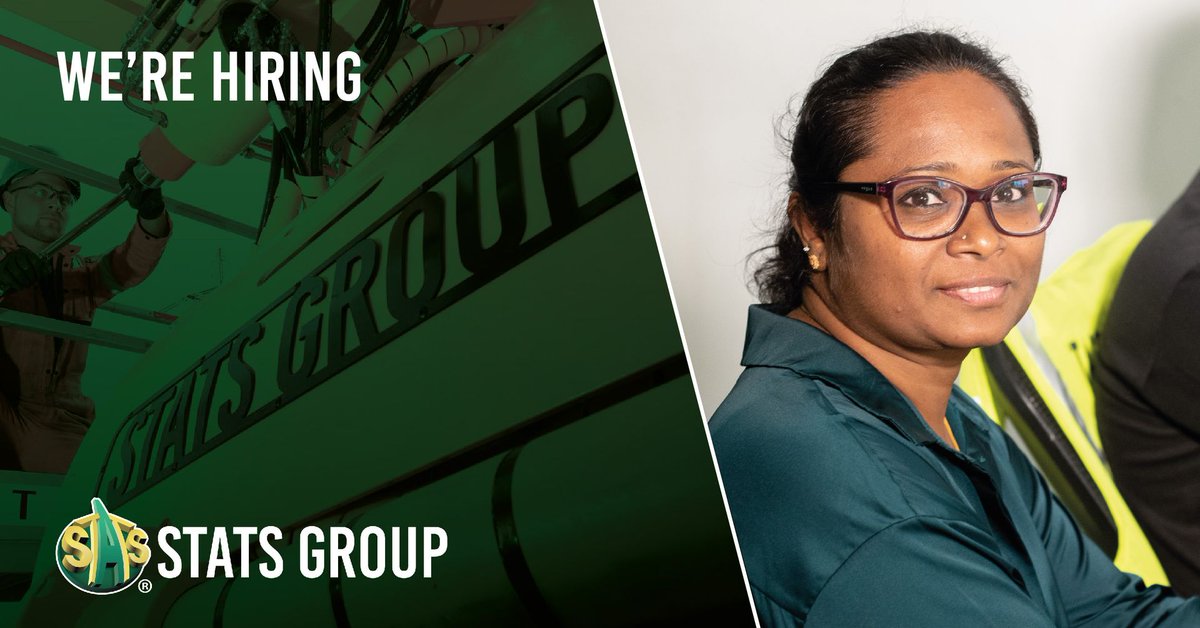 We're hiring at our facility in Kintore, Aberdeenshire: statsgroup.com

🔘CNC Machinist
🔘Remote Systems Technician Level I
🔘Manufacturing Manager

#vacancies #hiring #kintore #jobs