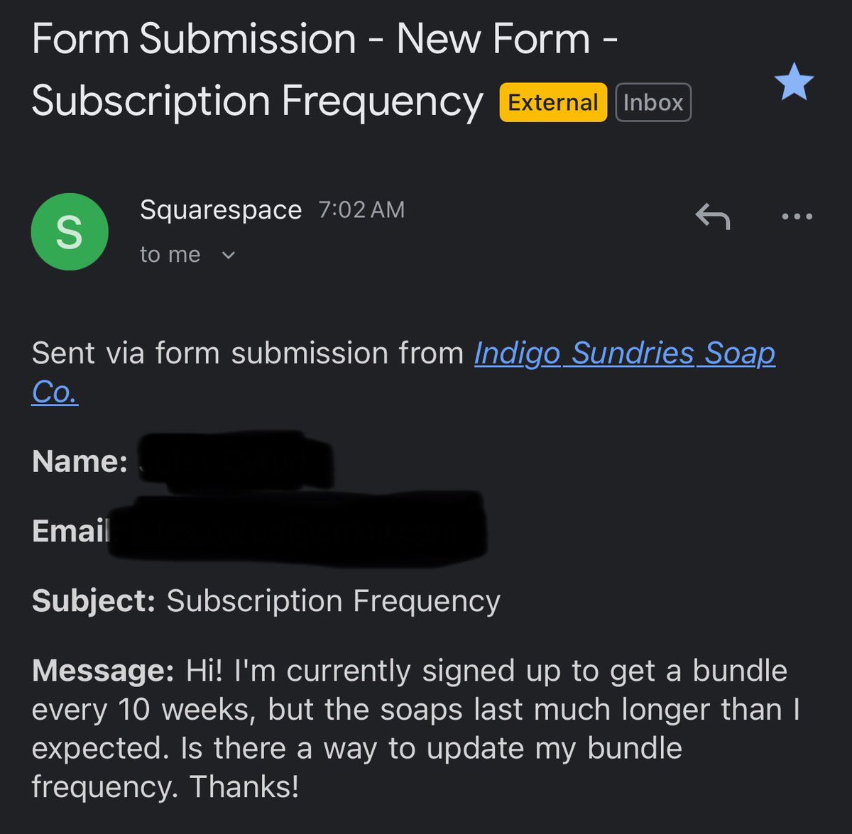 Indigo Sundries Soap Co. tweet media