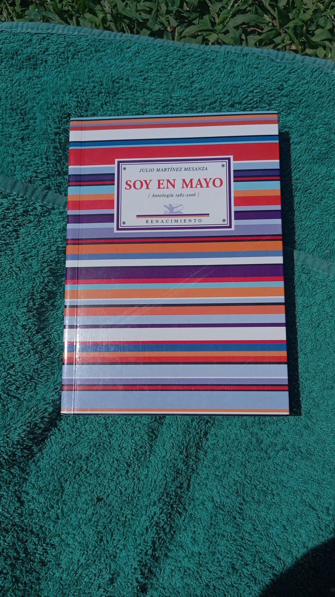 ricardo muñoz ruiz-dana (@ricardmunozrd) on Twitter photo Comparto la reciente reseña de <a href="/AFadonDuarte/">Alberto Fadón Duarte</a> sobre la antología poética de Mesanza, gratísimo descubrimiento.
La retomo y despierta en mí una rara satisfacción en estas horas muertas. Como los rayos del sol perdidos en el agua, se me van aligerando los agostos en Madrid. Comparto la reciente reseña de <a href="/AFadonDuarte/">Alberto Fadón Duarte</a> sobre la antología poética de Mesanza, gratísimo descubrimiento.
La retomo y despierta en mí una rara satisfacción en estas horas muertas. Como los rayos del sol perdidos en el agua, se me van aligerando los agostos en Madrid.