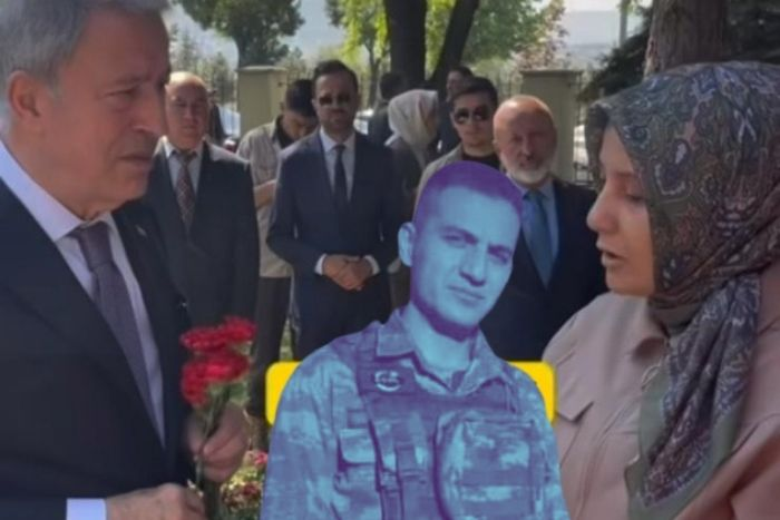 KHK’lı şehit polisin eşinden Hulusi Akar’a: 

Eşimi açığa aldınız, hapse attınız, tahliye oldu, askere çağırdınız, Ağrı’da şehit oldu!

#KHKlarGidecekBizKalacağız