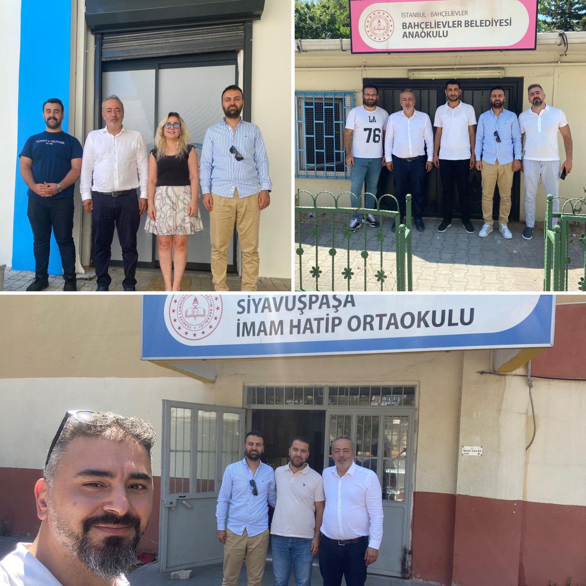 İlçemize yeni atanan okul müdürlerimize hayırlı olsun:
Akın Anaokulu – Elif Bayraktar
B.evler Belediyesi Anaokulu – Mehmet Bağmancı
Siyavuşpaşa İHO – Mustafa Reşit Topal
İMMİB – Erkan Avcı &amp; Necati Kaya
15 Temmuz İO– Menderes Üstün
Kemal Has AL – Burhan Gümüş
Başarılar diliyoruz