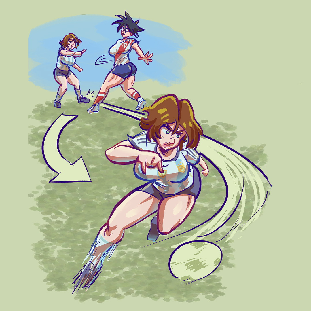 master_invalid0's tweet photo. ARG vs PERÚ a color (2/2).
.
#drawreference #ocart #animegirls https://t.co/ziS21Q0Y6w