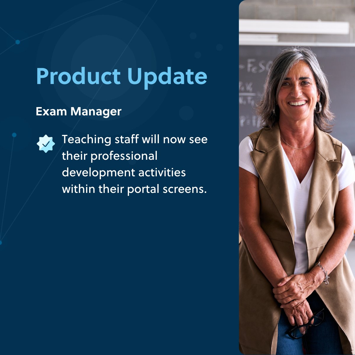 📢 Product Update: Teaching staff can now see their prof/dev opportunities on their portal screens, making it easier for them to manage their time.