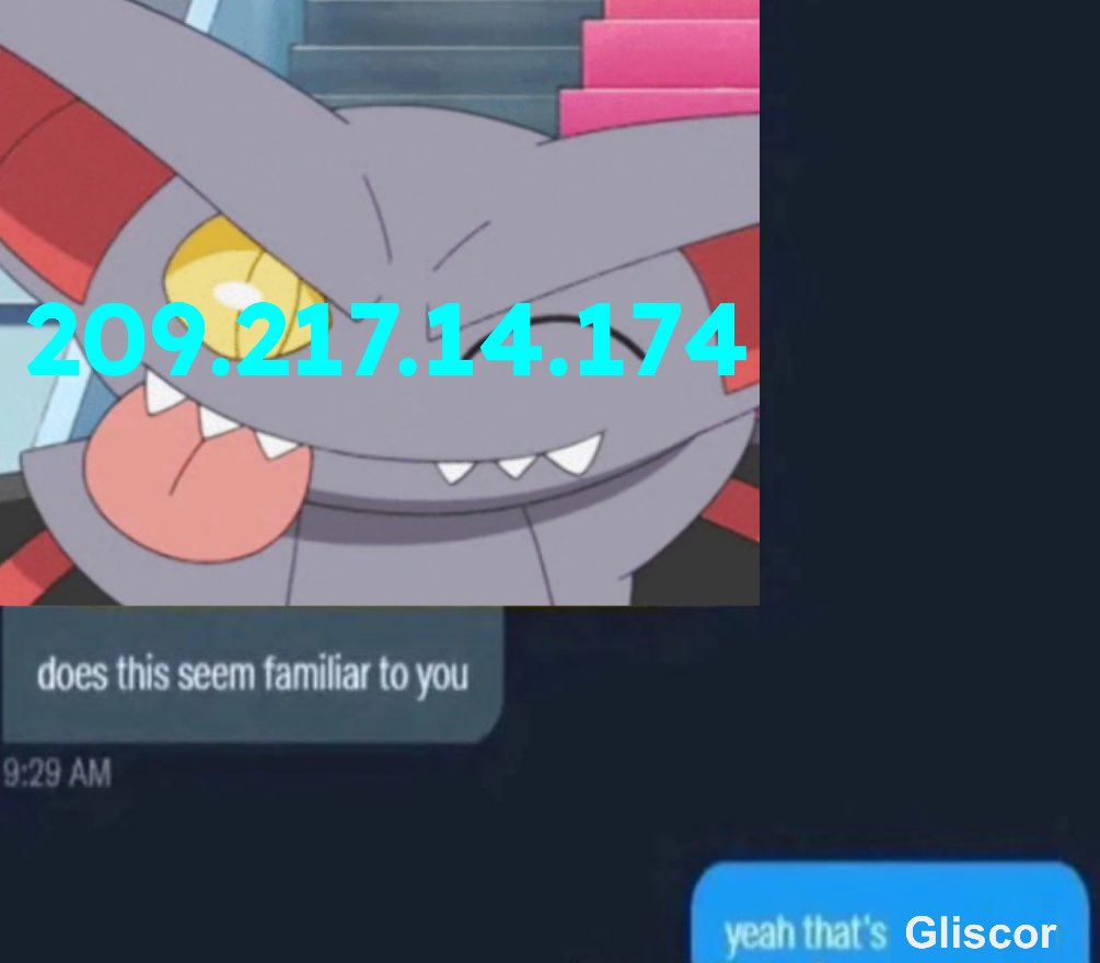 Gliscor (@gliscorstall) on Twitter photo 