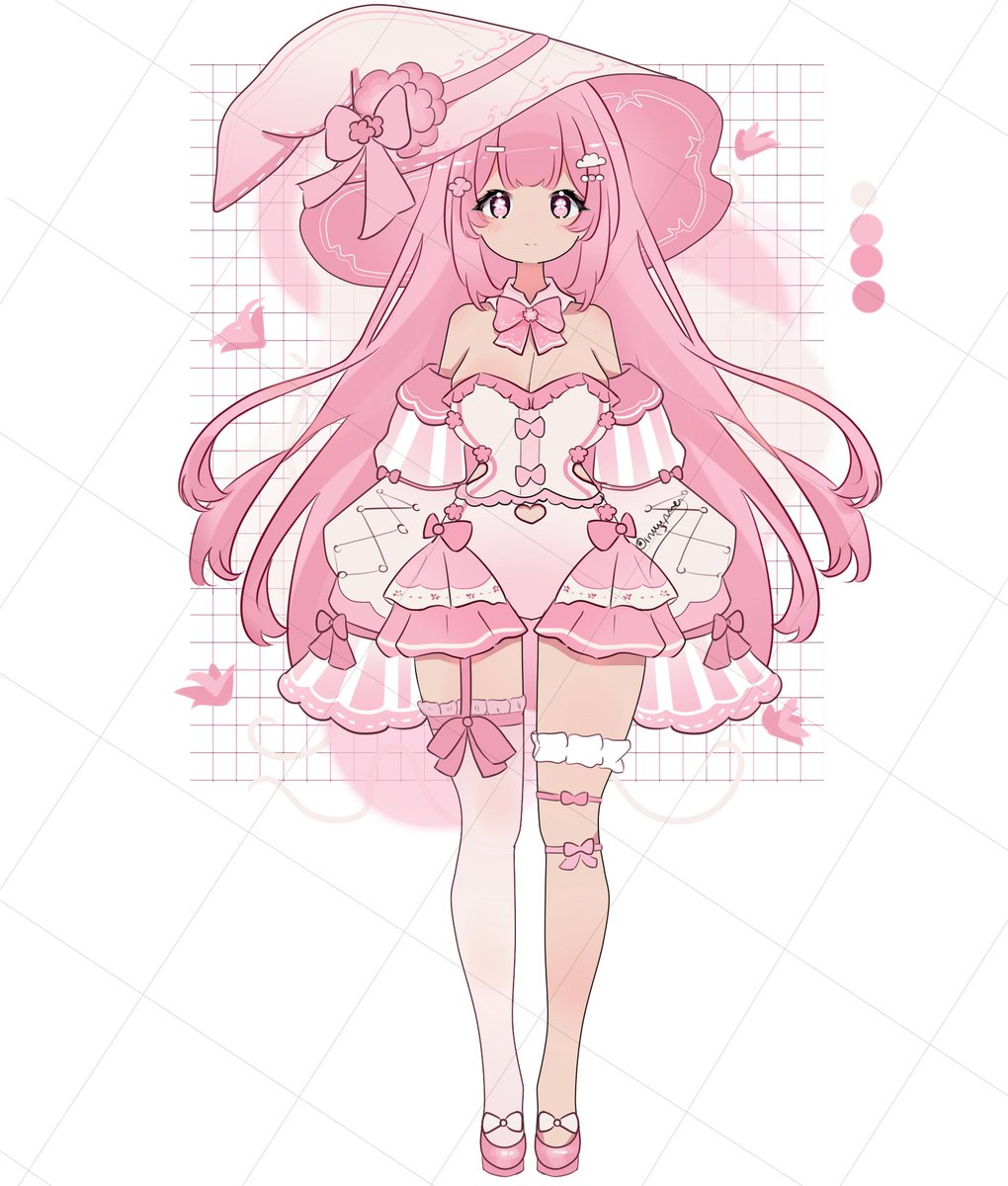 inuipng's tweet image. ꒰Pink Spellbound꒱  
︶︶︶︶︶︶︶༉‧₊˚.  
Set price: $50  
fullbody png + w/ commercial use 

Available on ko-fi ♥ 
︶︶︶︶︶༉‧₊˚.   

&quot;Only look at me, I’m casting a spell on you&quot;
#adoptable #vtuberdesign #OCAdoptable #ENVtuber