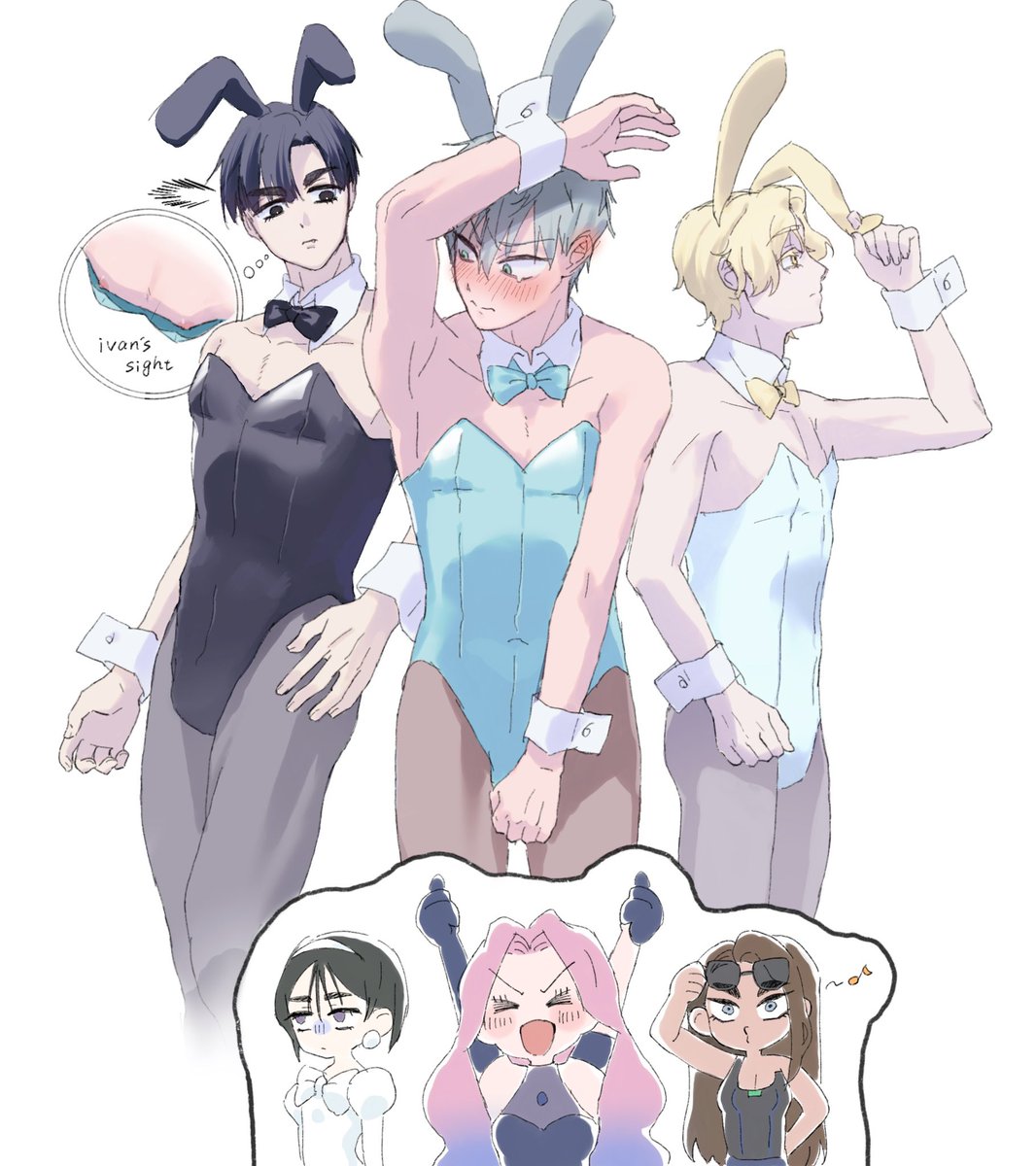 🐰ガール&amp;🐰ボーイ(若干ivtl)