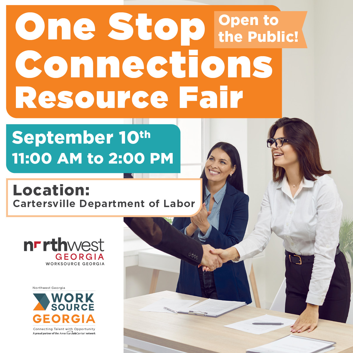 WorkSource Georgia (@worksourcega) on Twitter photo ๐๐ฎ๐ฟ๐๐ฒ๐ฟ๐๐๐ถ๐น๐น๐ฒ! ๐ฃ Discover valuable resources at the ๐ข๐ป๐ฒ ๐ฆ๐๐ผ๐ฝ ๐๐ผ๐ป๐ป๐ฒ๐ฐ๐๐ถ๐ผ๐ป๐ ๐ฅ๐ฒ๐๐ผ๐๐ฟ๐ฐ๐ฒ ๐๐ฎ๐ถ๐ฟ. Join us Wed, Sept 10, 11 AM - 2 PM at the Cartersville GDOL. Find help with jobs, education, mental health & more!
#CartersvilleGA #Community ๐๐ฎ๐ฟ๐๐ฒ๐ฟ๐๐๐ถ๐น๐น๐ฒ! ๐ฃ Discover valuable resources at the ๐ข๐ป๐ฒ ๐ฆ๐๐ผ๐ฝ ๐๐ผ๐ป๐ป๐ฒ๐ฐ๐๐ถ๐ผ๐ป๐ ๐ฅ๐ฒ๐๐ผ๐๐ฟ๐ฐ๐ฒ ๐๐ฎ๐ถ๐ฟ. Join us Wed, Sept 10, 11 AM - 2 PM at the Cartersville GDOL. Find help with jobs, education, mental health & more!
#CartersvilleGA #Community