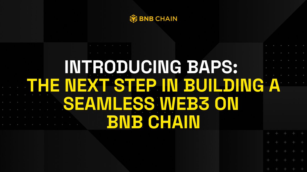 BNB Chain의 BAPs 소개