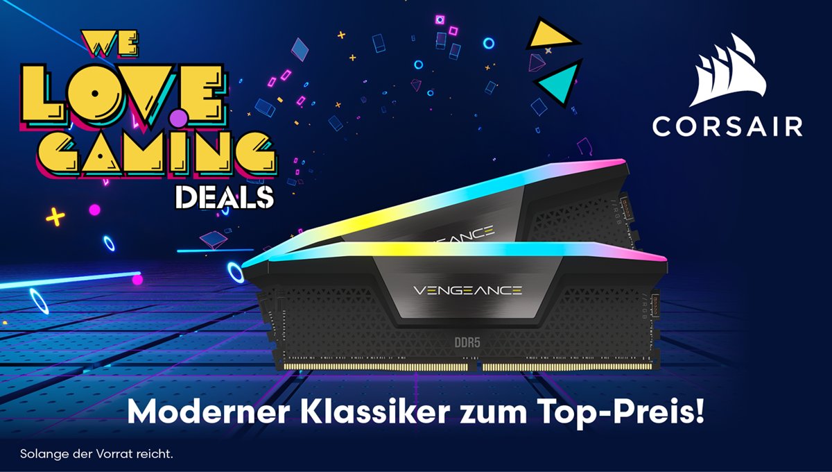 ALTERNATE (@alternate_de) on Twitter photo Echter Hingucker! 🔍 bit.ly/4206xR0
... nicht nur wegen der hübschen Beleuchtung. 🌈 Das 32 GB DDR5-Kit aus der <a href="/CORSAIRDE/">CORSAIR Deutschland</a> Vengeance RGB Reihe punktet mit hohem Takt & niedrigen Latenzen.
In den #WeLoveGaming-Deals 🛍️ bekommst du den RAM gerade zum #Aktionspreis. 💰 Echter Hingucker! 🔍 bit.ly/4206xR0
... nicht nur wegen der hübschen Beleuchtung. 🌈 Das 32 GB DDR5-Kit aus der <a href="/CORSAIRDE/">CORSAIR Deutschland</a> Vengeance RGB Reihe punktet mit hohem Takt & niedrigen Latenzen.
In den #WeLoveGaming-Deals 🛍️ bekommst du den RAM gerade zum #Aktionspreis. 💰