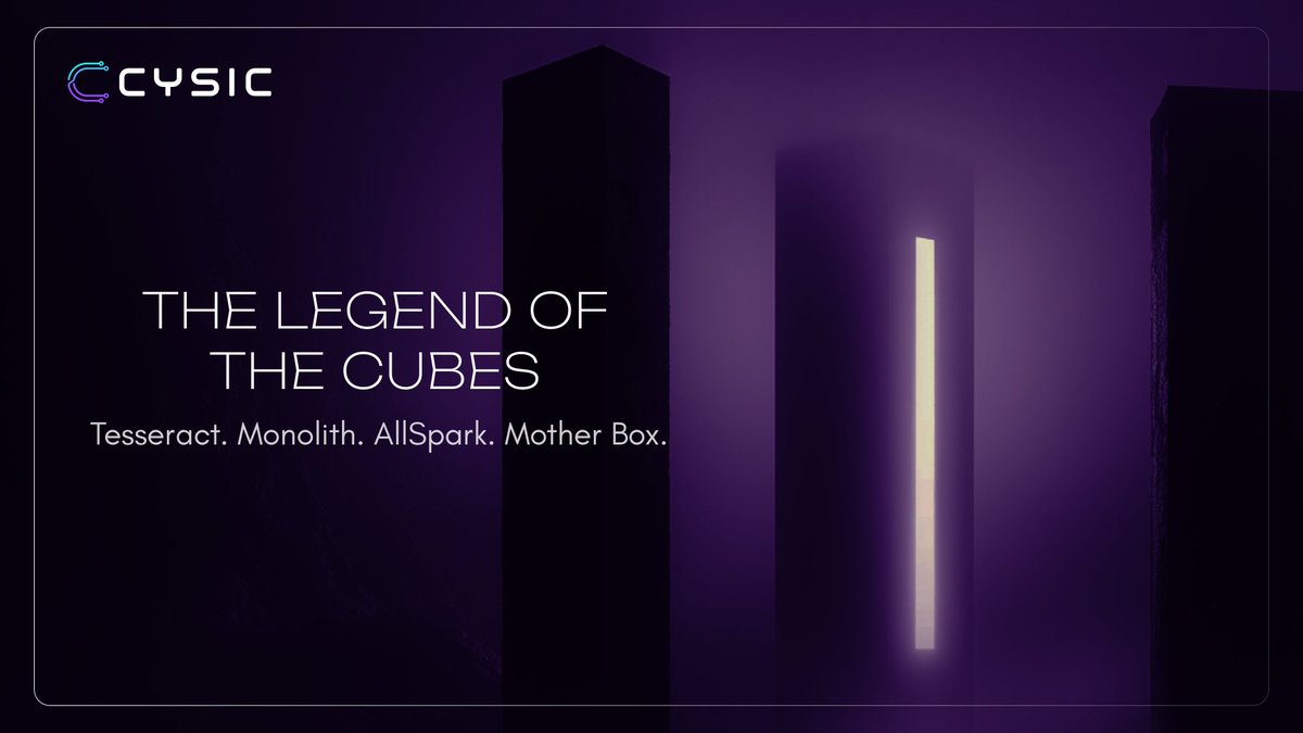 29,000 Digital Compute Cubes. Aug 26–30.

From fuel → evolution → life → creation.

The story of compute is written in 4 Cubes:

Tesseract. Monolith. AllSpark. Mother Box.

The legend begins 👇