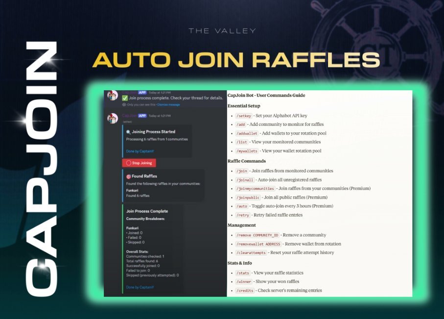Lou (@lou_1722) on Twitter photo No more manually entering a dozen raffles
You can enter hundreds of raffles in a minute with the click of a button
In <a href="/The_Valley__/">The Valley</a> all members have FREE access No more manually entering a dozen raffles
You can enter hundreds of raffles in a minute with the click of a button
In <a href="/The_Valley__/">The Valley</a> all members have FREE access