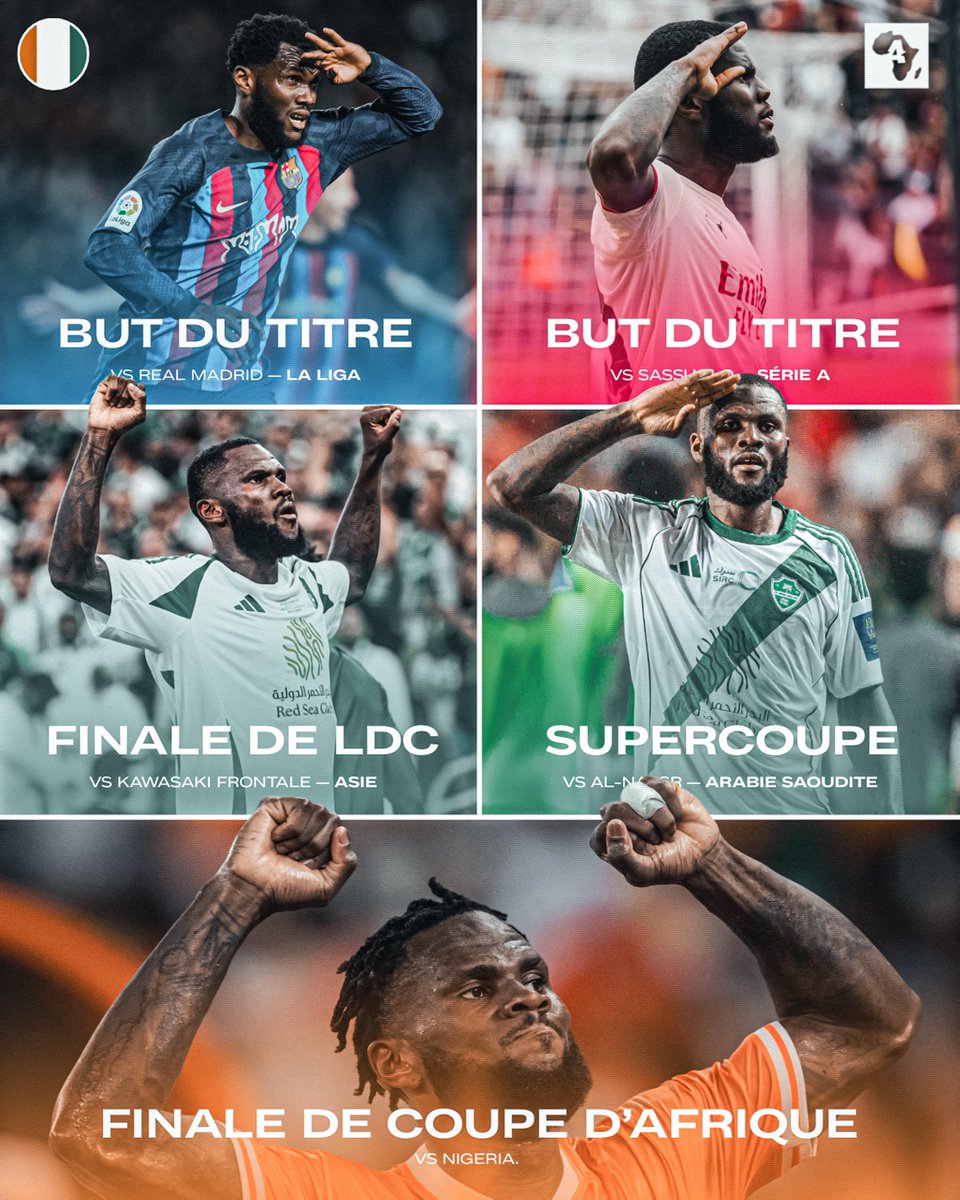 Franck Yannick Kessié, le joueur 𝘾𝙇𝙐𝙏𝘾𝙃 de fou. 🇨🇮😳👏🏿