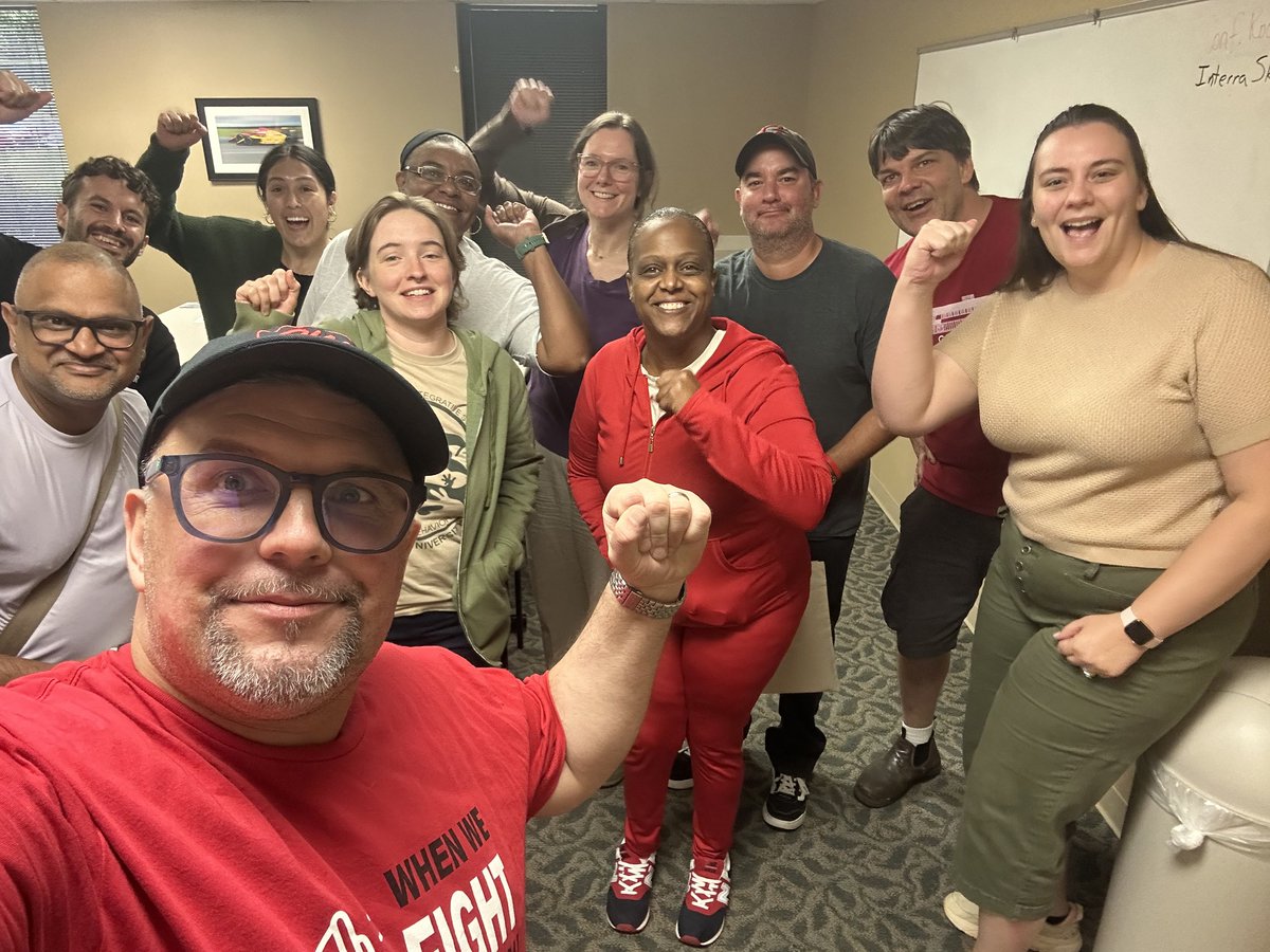 D4 Organizers are working with locals across the district to build power in members’ workplaces through internal organizing. We always encourage Locals across District 4 to contact us for organizing assistance so we can keep building strength together! #CWAStrong