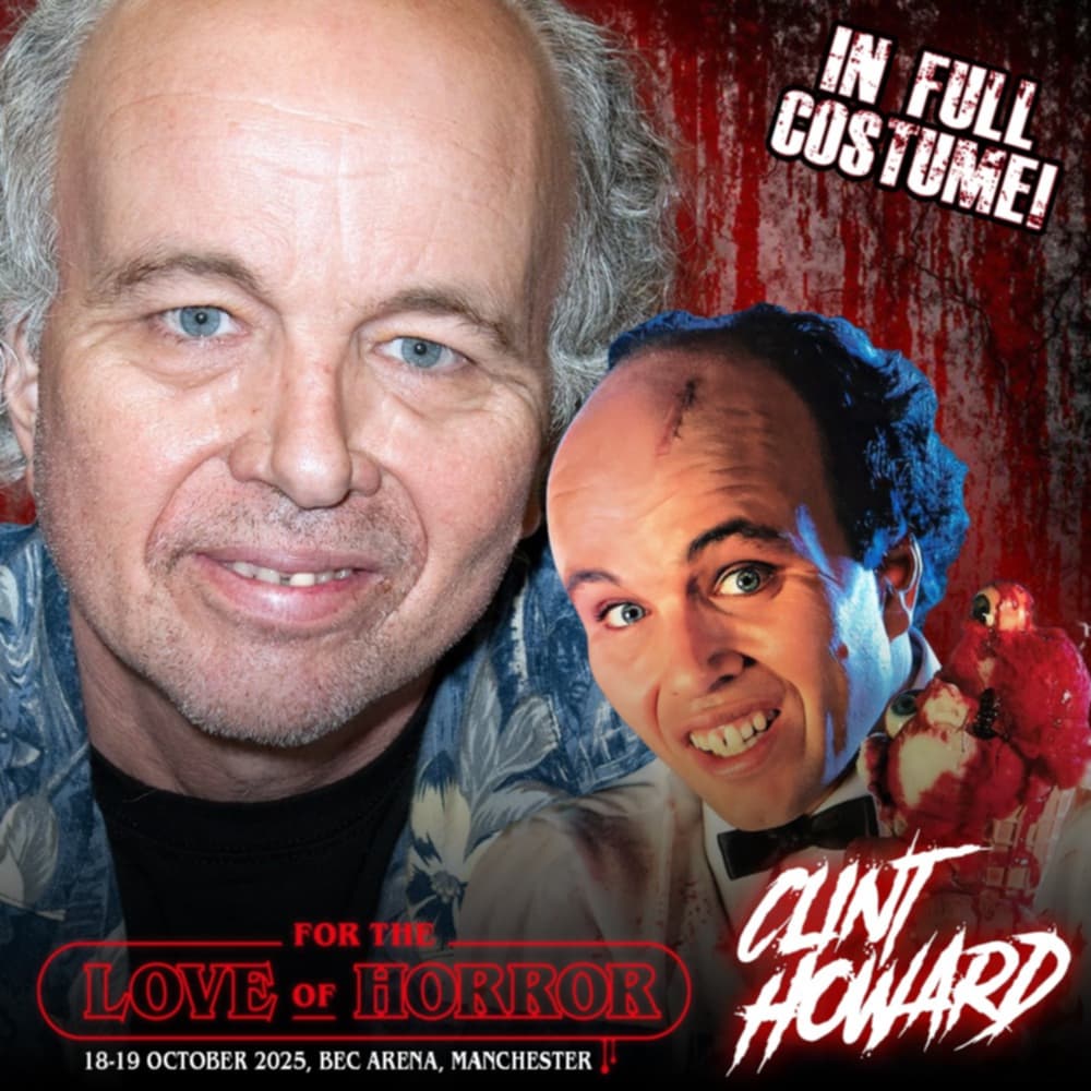 For the Love of Horror (@ftlohorror) on Twitter photo We are so excited to have the #IceCreamMan himself #ClintHoward with us this year, especially after being unable to attend in 2023 
And, Clint will be doing Ice Cream Man costume photo ops!
Tickets -
fortheloveofhorroruk.com
#horror #HorrorCommunity #ComicCon #Manchester We are so excited to have the #IceCreamMan himself #ClintHoward with us this year, especially after being unable to attend in 2023 
And, Clint will be doing Ice Cream Man costume photo ops!
Tickets -
fortheloveofhorroruk.com
#horror #HorrorCommunity #ComicCon #Manchester