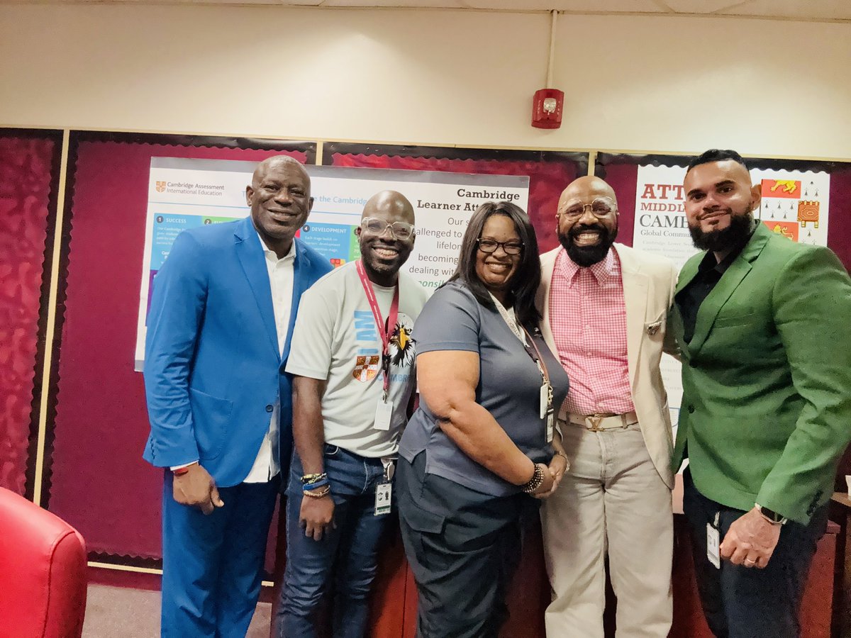 BCPSPartnership's tweet photo. Partnerships School Visit Powerful day at Attucks Middle School! 🎤✨ We had the opportunity to sit down with the leadership team for an interview, but before we even hit record, we engaged in a deep and meaningful conversation. Together, we shared insights, guidance, and support to help recalibrate efforts and strengthen the incredible partnership work already in motion. 💡🤝