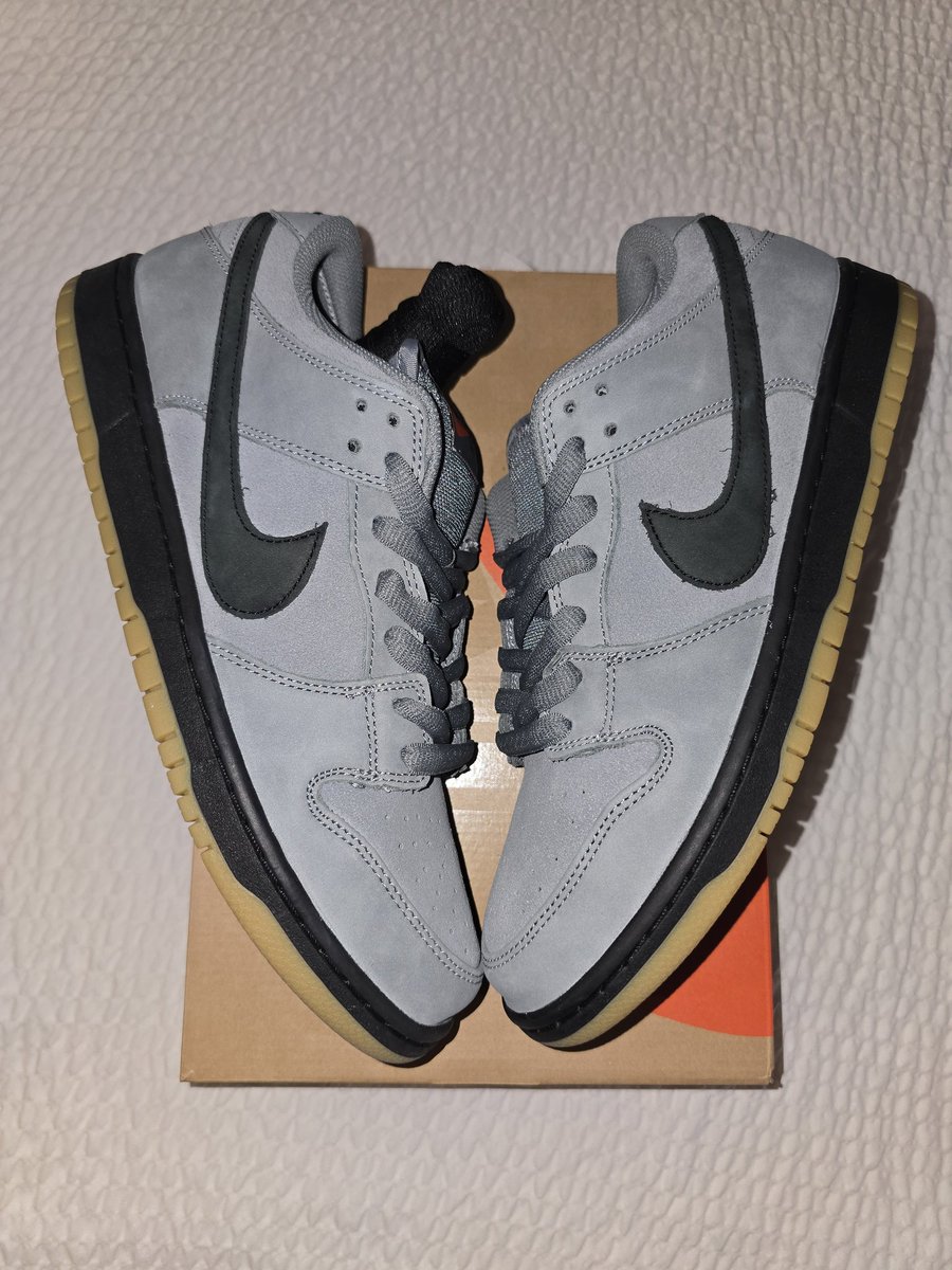 Drizzle19781's tweet image. SB Dunk Low Pro Cool Grey (Orange Label) 👍