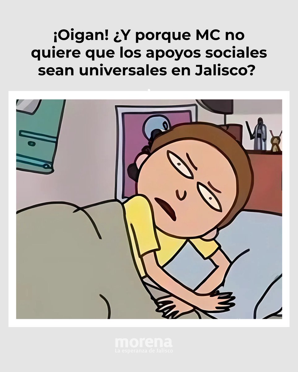 _MorenaJalisco's tweet image. Jalisco sí podría tener apoyos para todas y todos. Pero Pablo Lemus prefiere que solo lleguen al 1%.
Mientras Morena garantiza programas universales, MC reparte migajas, sin transparencia y solo para la foto.
#MorenaJalisco #ProgramasUniversales #MCCondiciona