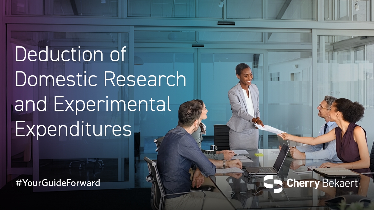 R&amp;D tax credit rules may be changing. A new proposal could give businesses more flexibility in how they handle U.S.-based research expenses, potentially lowering tax bills and easing compliance. What does this mean for you? Learn more: okt.to/PGfclY

#TaxUpdate