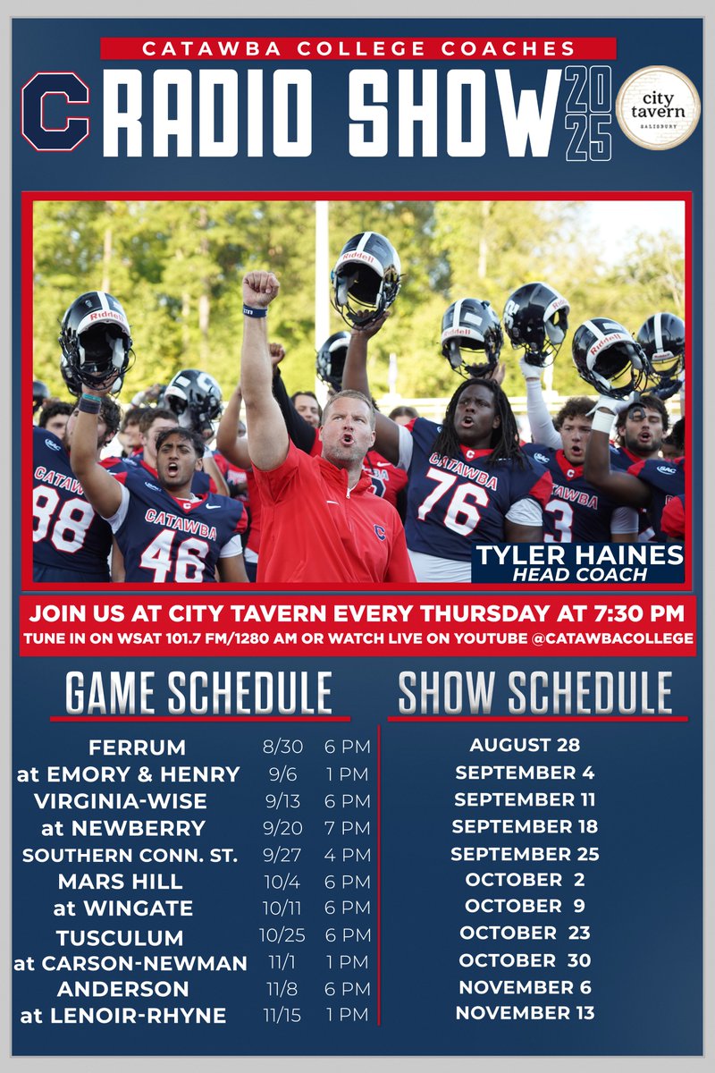 Catawba College Athletics tweet media