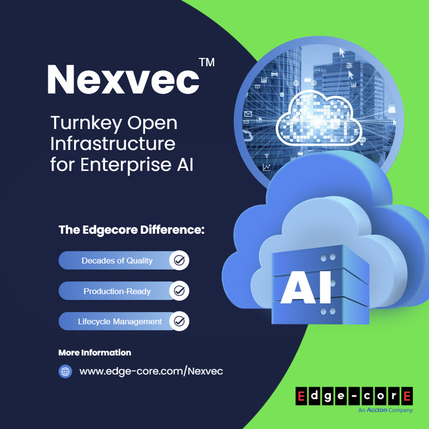 EdgecoreNetwork's tweet image. Finally, TURNKEY Open Infrastructure that is perfect for deploying Enterprise AI... without the hassle or engineering typically required with OPEN! See it:
hubs.li/Q03r8ZK00
#ainetworking #whitebox #datacenternetworking #openinfrastructure