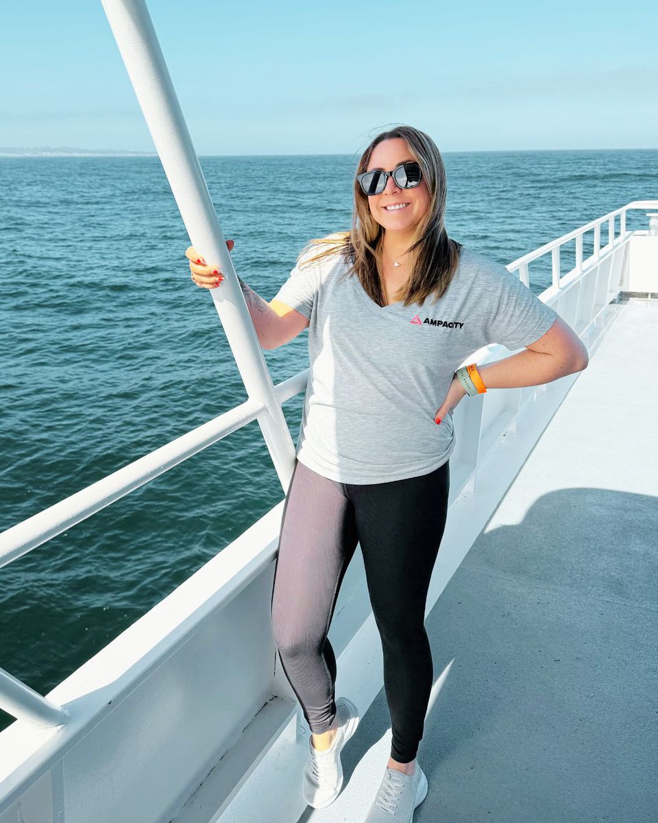 Employee Relations Partner Heather Britton shows her support for #TeamAmpacity this #MagentaMonday on a team outing on Monterey Bay. (And is that electric magenta nail polish we see?)
.
.
.
#Ampacity #AmpacityAdvantage #TeamAmpacity #WeAreAmpacity #AmpedUp