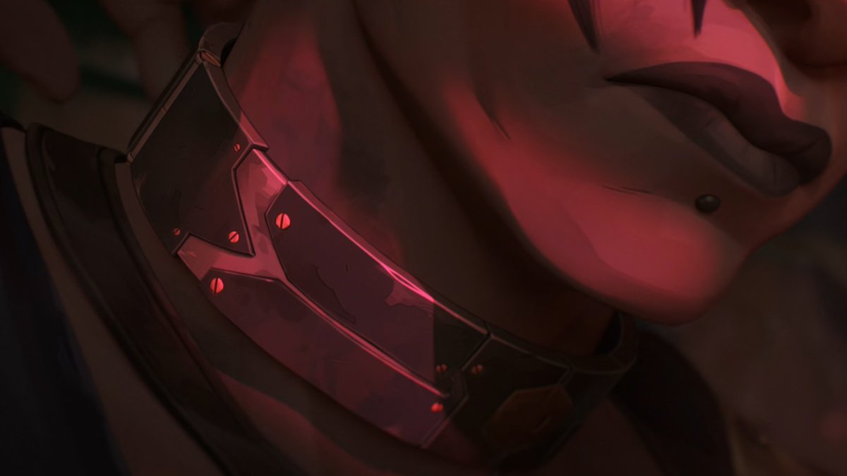 feel like we don't talk about sevika's labret piercing nearly enough actually