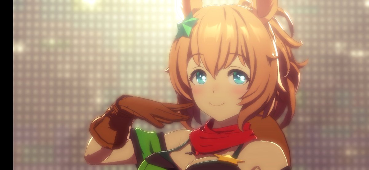 taiki shuttle smile so beautiful. you Will look at her