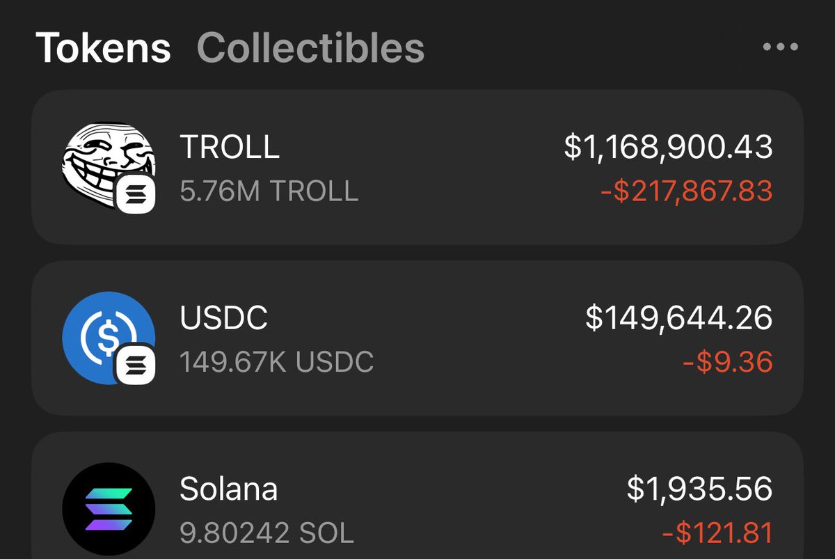 If someone had told me 10 years ago that I’d be down six figures in a single day and wouldn’t lose my cool, I wouldn’t have believed it. I’m glad I’ve learned to manage my life and my emotions without letting crypto control me.  #troll