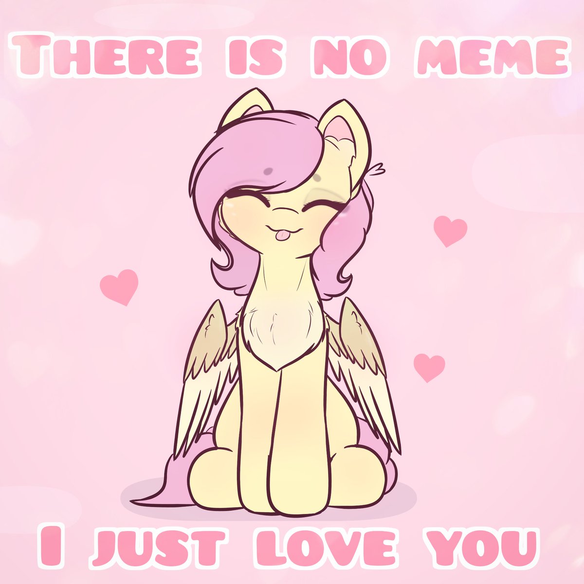 There is no meme. I just love y'all ╮(´▽｀✿)╭

#mlpart #fluttershy