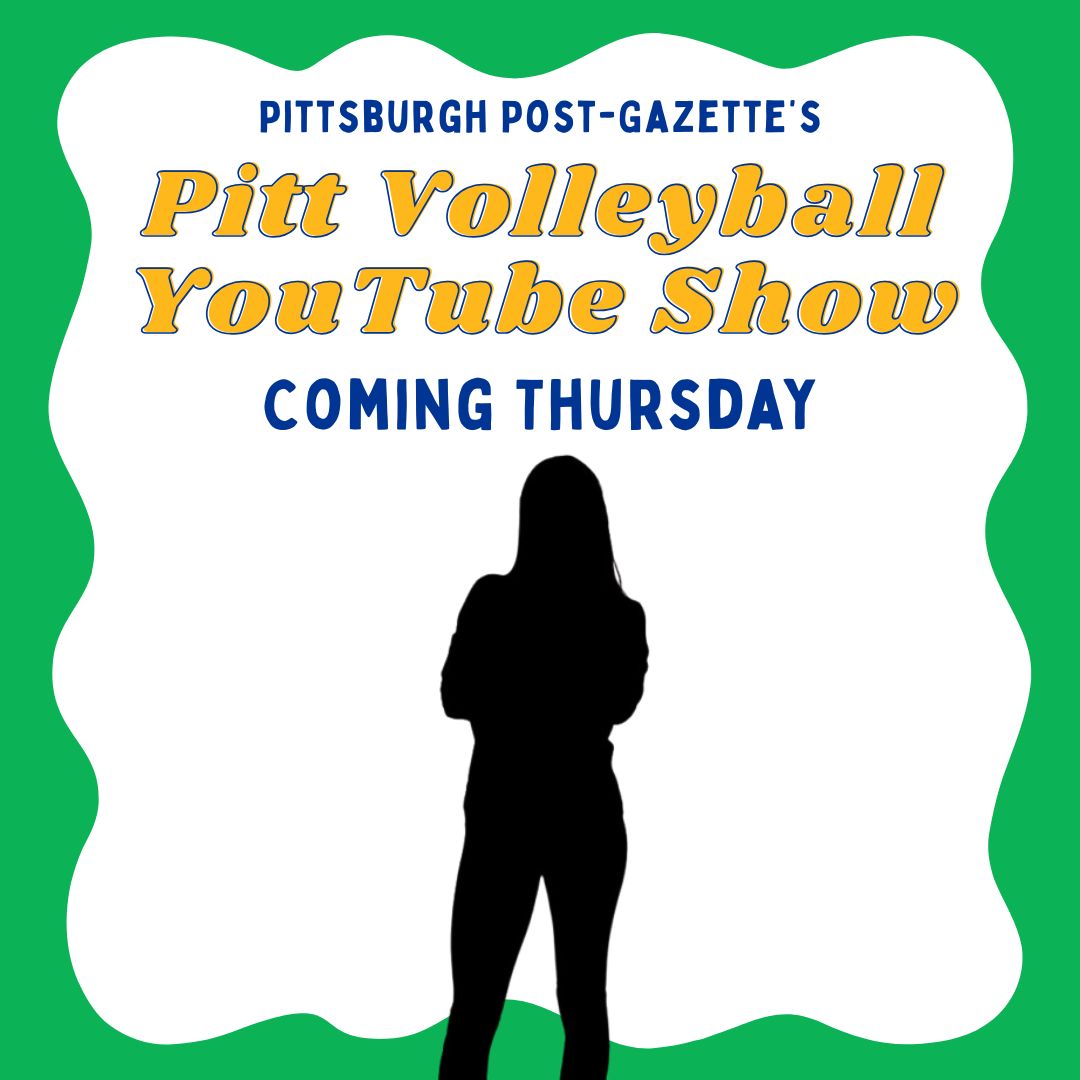 AbbySchnable's tweet image. Any guesses on who will be hosting @PGSportsNow new #Pitt volleyball show with me??