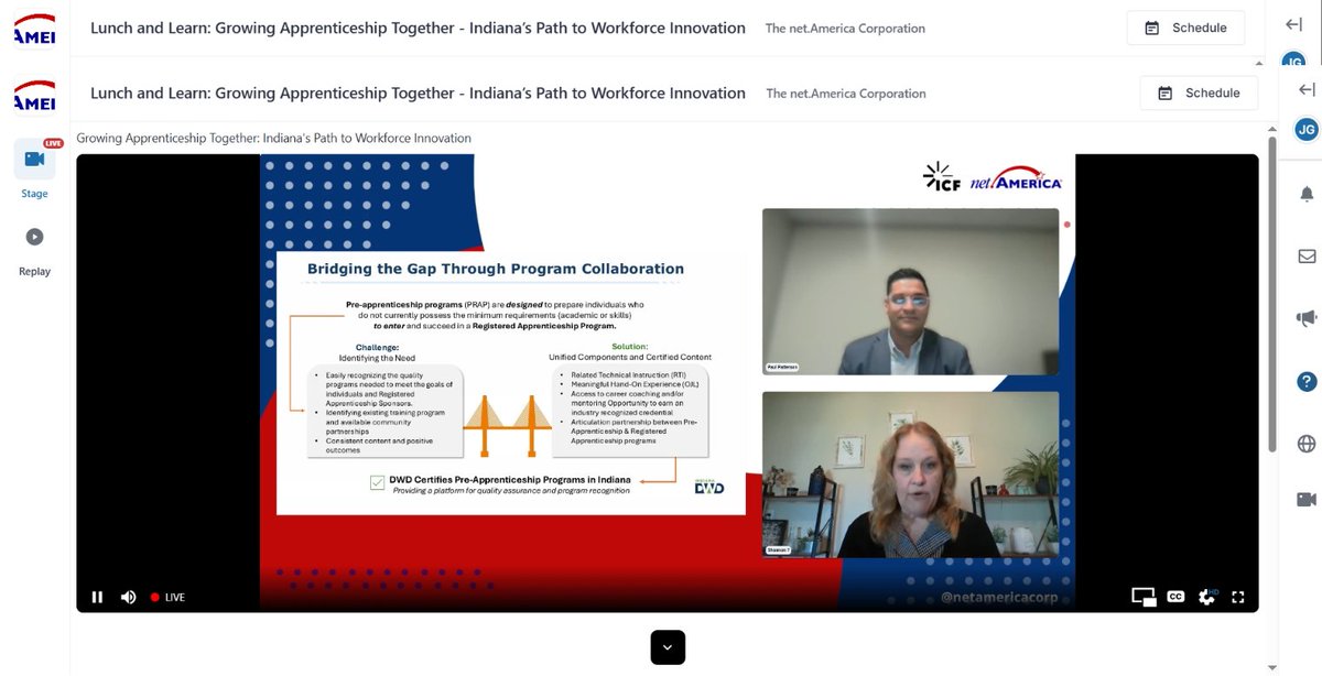 Indiana’s team supports best practices for mentorship and program management. Guides and toolkits help sponsors deliver consistent training and measure results.