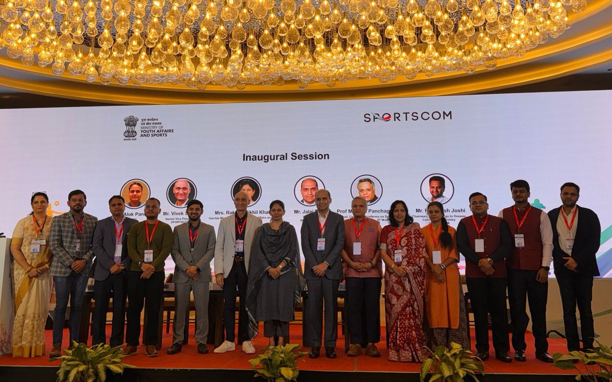 Capturing the spirit of progress and partnership in Indian sport with <a href="/vivekprocam/">Vivek B Singh</a>, Joint Managing Director, <a href="/procamintl/">Procam International</a> and Senior Vice President, <a href="/SportscomC/">SPORTSCOM Industry Confederation</a>, alongside Mrs. Raksha Nikhil Khadse, Hon’ble Minister of State for Youth Affairs and Sports, and other leaders! ✨