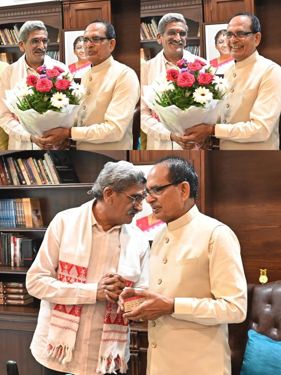 Manish Sharma (@manish94251) on Twitter photo आज भोपाल पहुँचकर केंद्रीय कृषि मंत्री आदरणीय भाईसाहब श्री <a href="/ChouhanShivraj/">Shivraj Singh Chouhan</a> जी से #भाजपा #प्रदेश_कार्यसमिति_सदस्य आदरणीय भाईसाहब श्री श्यामसुंदर शर्मा जी ने आत्मीय भेंट की ।।
<a href="/OfficeofSSC/">Office of Shivraj</a> आज भोपाल पहुँचकर केंद्रीय कृषि मंत्री आदरणीय भाईसाहब श्री <a href="/ChouhanShivraj/">Shivraj Singh Chouhan</a> जी से #भाजपा #प्रदेश_कार्यसमिति_सदस्य आदरणीय भाईसाहब श्री श्यामसुंदर शर्मा जी ने आत्मीय भेंट की ।।
<a href="/OfficeofSSC/">Office of Shivraj</a>
