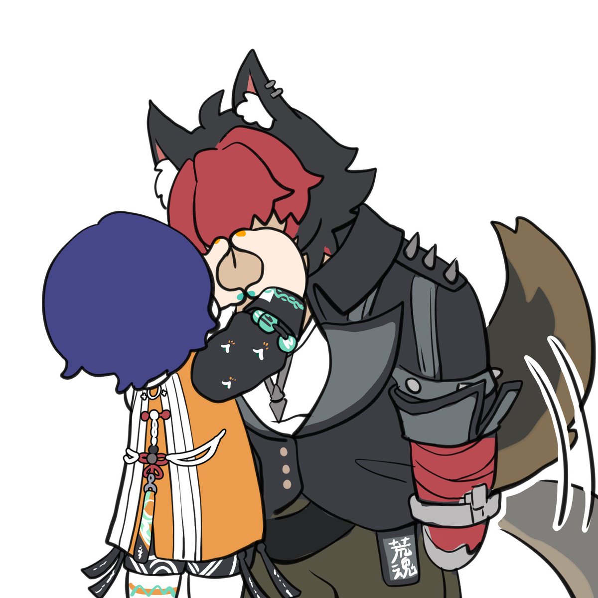 大型犬捕獲圈
#狛リン #Komabelle #狛野真斗