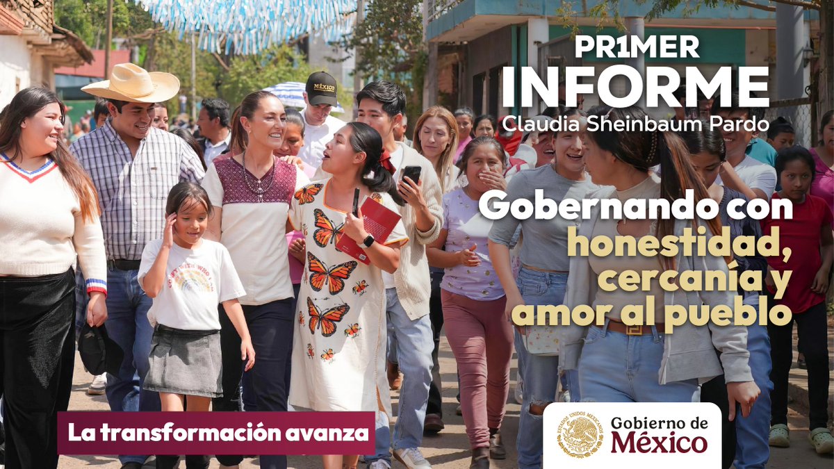 #LaTransformaciónAvanza
#PrimerInforme