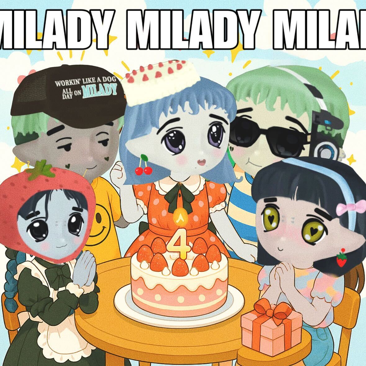 Happy 4th Birthday Milady!!