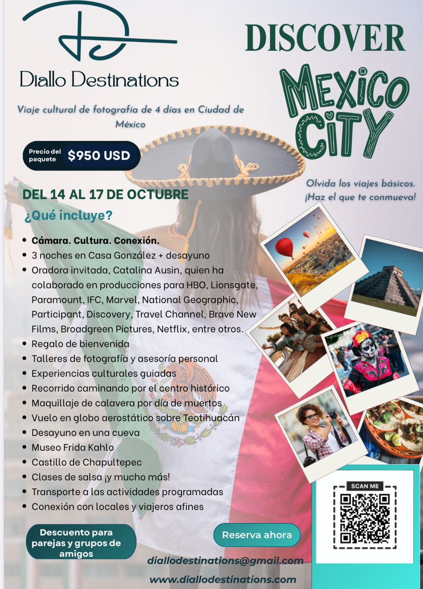 casagonzalez's tweet photo. 📸✨ Hotel Casa González será sede de una experiencia cultural y fotográfica en CDMX.
 Nos encanta ser parte de viajes que conectan con la historia, la cultura y la creatividad. 🇲🇽
 #MexicoCity #ViajesCulturales https://t.co/AA4sQncA3D