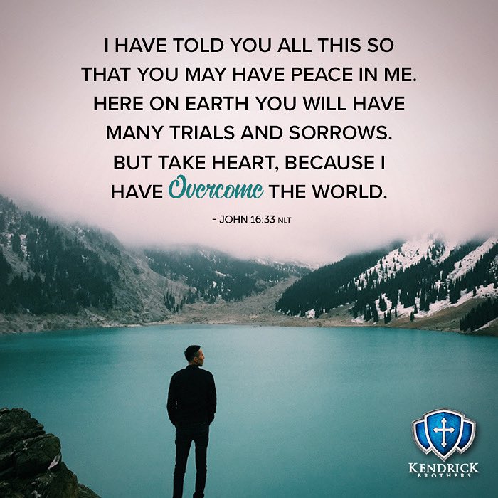 KendrickBros's tweet photo. Peace isn’t the absence of trials—it’s God’s presence in the middle of them. https://t.co/mR4u50Te2T
