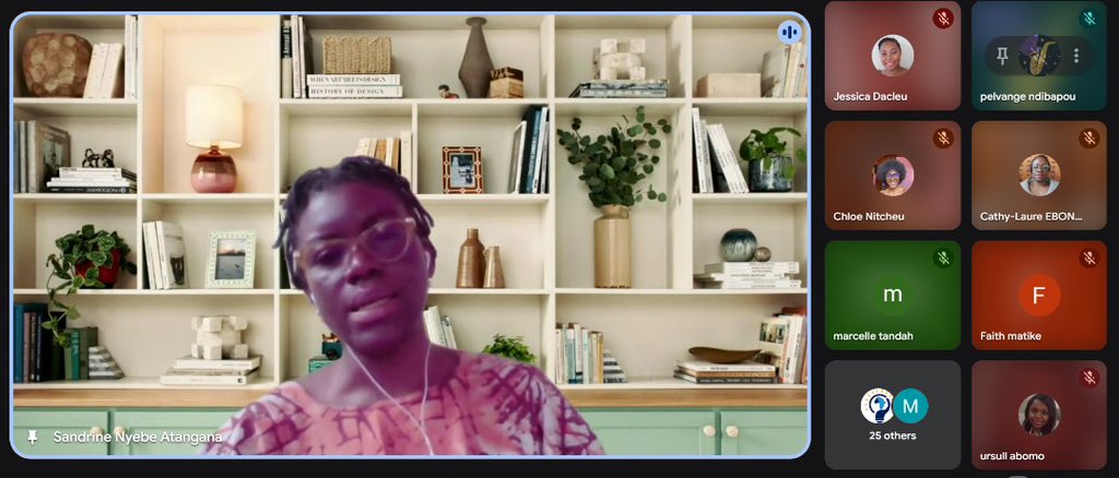 African Women In Tech Startups (@africanwits) on Twitter photo 💡 Merci à Dr Jessica Dacleu Ndengue, Mme Nyebe Atangana Sandrine & M. <a href="/Frederic_Kingue/">Frédéric William Kingue</a> pour leurs conseils inspirants !
#GirlsInICTDays2025 #STEM 💡 Merci à Dr Jessica Dacleu Ndengue, Mme Nyebe Atangana Sandrine & M. <a href="/Frederic_Kingue/">Frédéric William Kingue</a> pour leurs conseils inspirants !
#GirlsInICTDays2025 #STEM