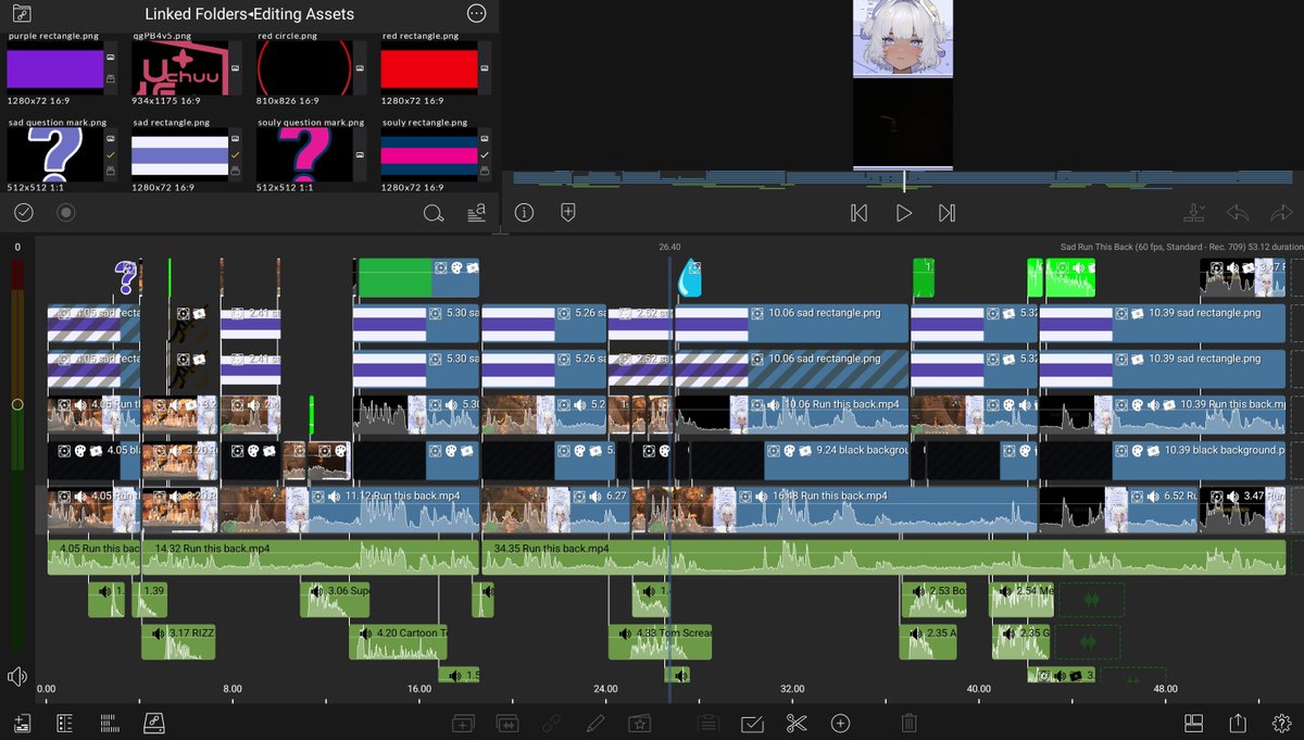 WIP! This clip really stuck out to me and I wanted to capture the moment falling over the bridge 🙂