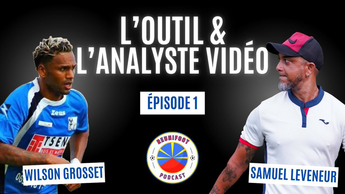 Nouveau Podcast 100% "Reunifoot"🇷🇪
émission qui met en avant le football sur l’île de la Réunion 🇷🇪 
Episode1 : L’outil vidéo et l’analyste vidéo 
youtu.be/fEtIKSKkHS4
#Lareunion 
#FootballLaReunion🇷🇪
#Podcast 
#Reunifoot