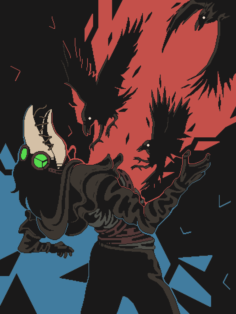 Illustration for promotional work.
#pixelart #gamedev