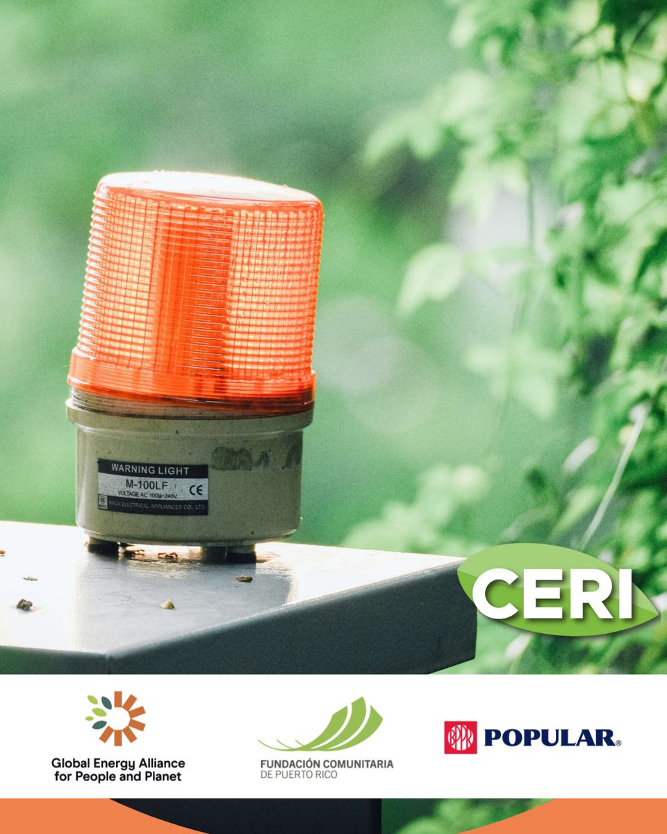 🔋¿Tienes un negocio esencial u organización sin fines de lucro en Puerto Rico?
Hazte resiliente ante apagones con #CERI:
💡Subsidios
💸Donativos
🏦Préstamos
Escríbenos para conocer más o participar: accesoaenergia@fcpr.org
#ResilienciaComunitaria #EnergíaParaTodos